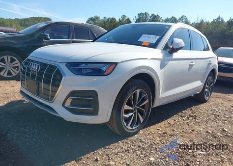 2021 Audi Q5 Premium Plus 45 Tfsi Quattro S Tronic z USA, uszkodzony, nr VIN WA1BAAFY7M2060693